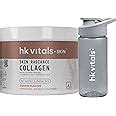 hk vitals Marine Collagen Supplement (Orange, 100g) & Sipper Bottle ...