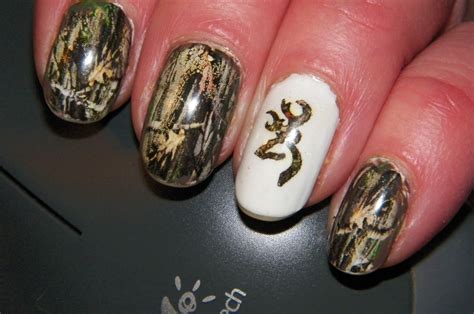 In celebration of deer season ;) | Hunting nails, Camo nails, Camouflage nails