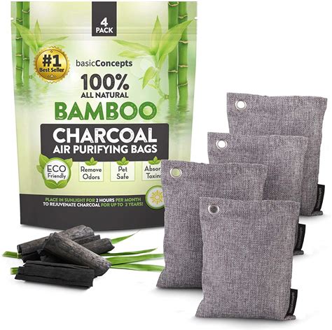Best Bamboo Charcoal Air Purifier Bags for Clean Smell - OdorControlHub