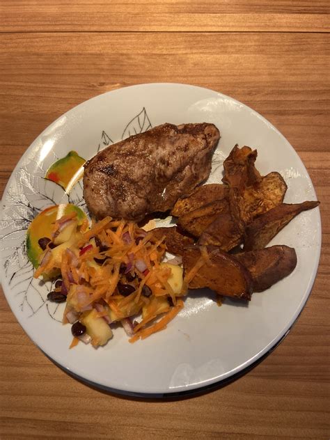 Chef Ray – Spicy Jamaican Jerk Chicken, Mango Salsa + Allspice Fries ...
