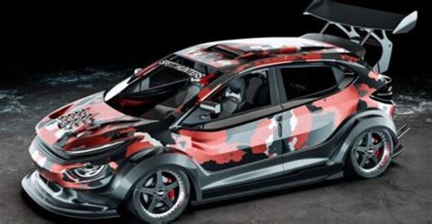 Tata Altroz turbo JTP render shows aggressive design