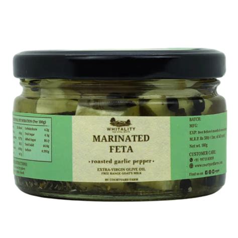 Marinated Feta Roasted Garlic (Delivered Separately Next Day) – Kaze Living