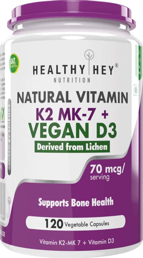 Buy HEALTHYHEY VEGAN VITAMIN D3 - NATURAL PLANT BASED - 120 VEG ...