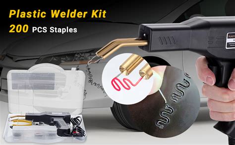 Staple Plastic Welder 50w Hot Staple Gun Plastic Welding Car Bumper ...
