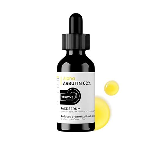 Vandyke 2% Alpha Arbutin Face Serum For Pigmentation, Acne Marks & Dark ...