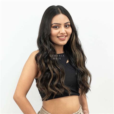 Seamless Ash Brown Balayage |3 Piece Set Hair Volumizer