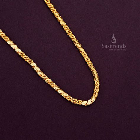 One Gram Micro Gold Plated Guaranteed Chains – Page 2 – Sasitrends