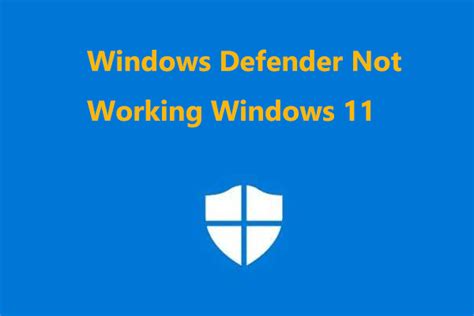 Image result for Fix Windows Defender Error