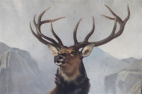 Sir Edwin Henry Landseer, 1802-1873 - antique oil painting victorian ...