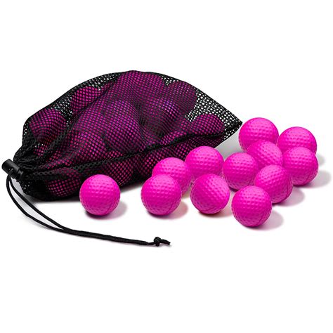 SAPLIZE Foam Golf Practice Balls, 12 Pack, Realistic Feel, Limited ...