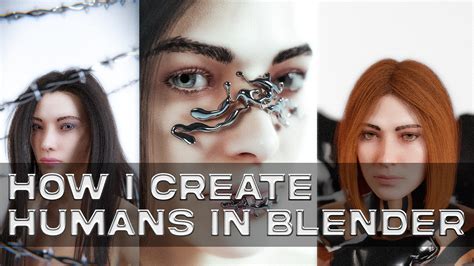 Blender Basic Model Tutorial Human 的图像结果