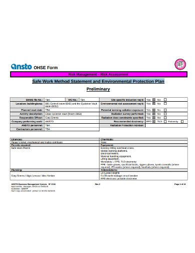 Work Method Statement Examples 的图像结果