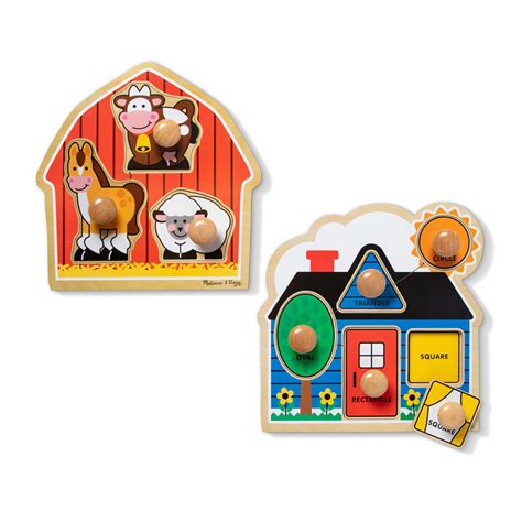 Melissa and doug wooden puzzles online