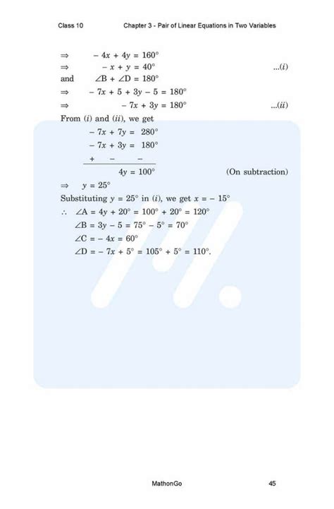 Image result for Chapter 3.1 Maths Class 10