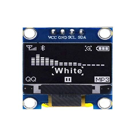 Buy 0.96 OLED Display Module, FBHDZVV 128 x 64 Pixel IIC 12864 OLED ...