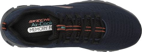 Buy Skechers Men's Glide Step Fasten Up Lace-up Sneaker, Navy/Black, 9. ...
