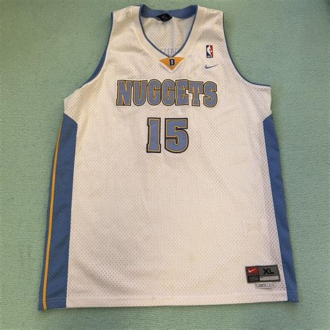 Carmelo Anthony Nuggets Jersey (worn) XL | Depop