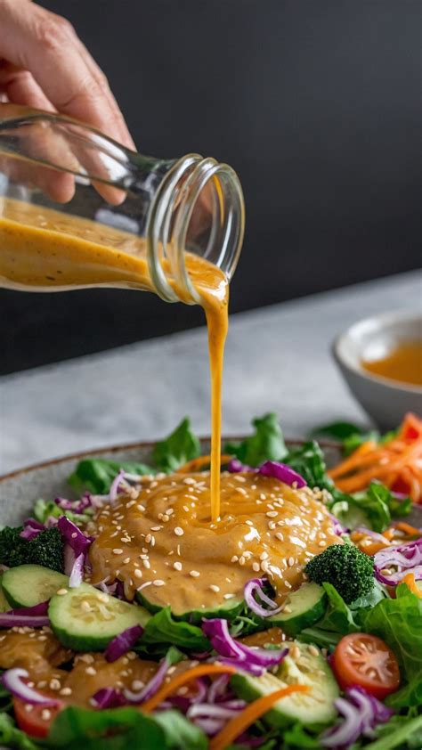 Sesame Ginger Dressing Recipe - Hungarian Chef - Hungarian Chef