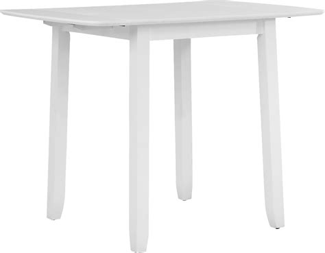 Concord 5 Pc White Colors,White Dining Room Set With Counter Height ...