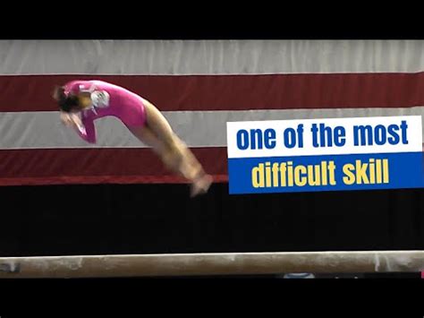 Layout 1/1 on Beam – Gymnastics Coaching.com