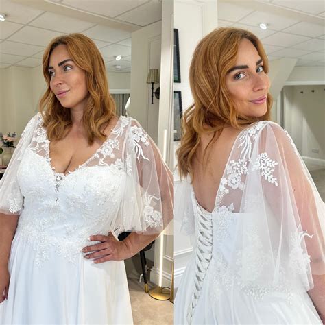 Boho Plus Size Wedding Dress