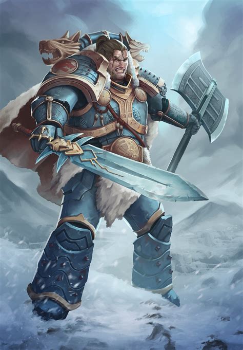 Leman Russ - Art by Vitaly Perevoshikov - 40K Gallery