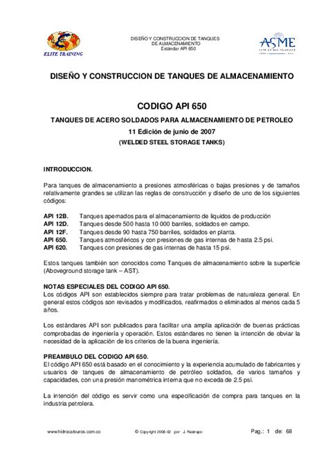 API 650 Training 的图像结果