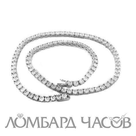 Ювелирное изделие Cartier колье из платины с бриллиантами 21.50 ct ...