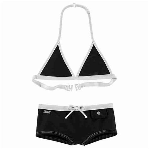 Buffalo Triangel-Bikini Bikini Set Damen schwarz-weiß im Online Shop ...