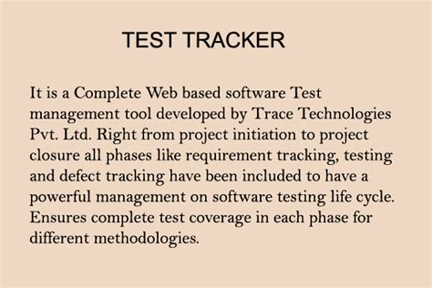 Tracer 2.0 | Functional Testing Tool