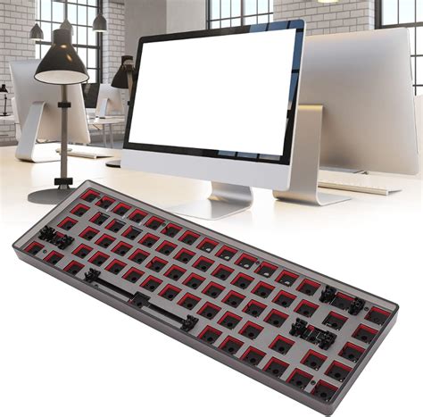 Buy DIY Mechanical Keyboard Kit, 2.4G Wireless 68 Keys Gaming Keyboard ...