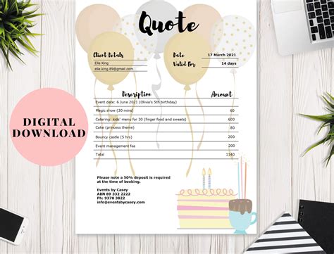 Image result for Event Quote Request