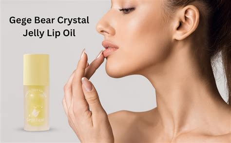Buy Gege Bear Crystal Jelly Lip Oil : Fruity Lip Gloss for Luscious ...