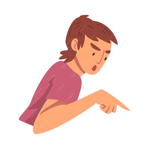 Hombre enojado gritando y amenazando con su dedo Persona que expresa ...