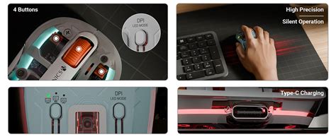 Amazon.in: Buy ZEBRONICS Sheer Plus Wireless Mouse, Dual Mode (2.4GHz ...