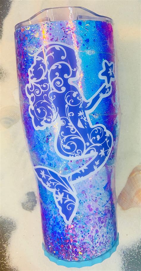 30oz Mermaid Scale Light up Tumbler - Etsy