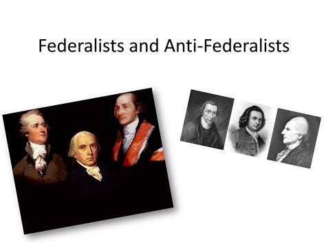 Federalist And Anti Federalist