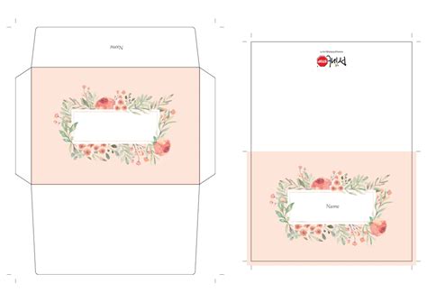 Folded Note Cards Plus Envelopes Designs and Templates
