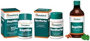 Buy Himalaya Septilin Tablets - 60 Tablets & Septilin Syrup - 200 ml ...