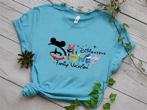 Disney Family Vacation Shirts Personalized Disney T-Shirts | Etsy