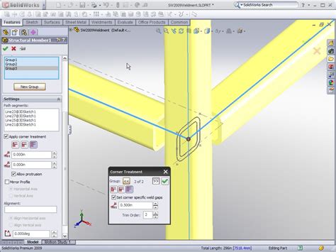 SolidWorks Simulation Weldments 的图像结果