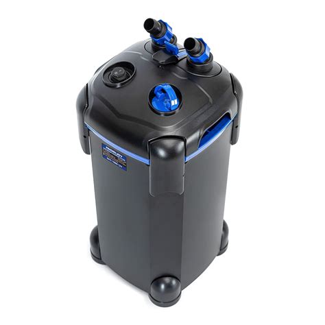 AMOSIJOY 265GPH Ultra-Quiet Canister Filter, 3-Stage External Aquarium ...