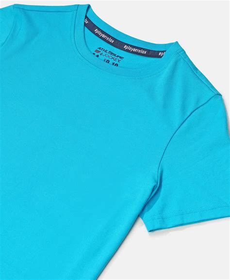 Buy Boy's Super Combed Cotton Round Neck Half Sleeve T-Shirt - Scuba ...