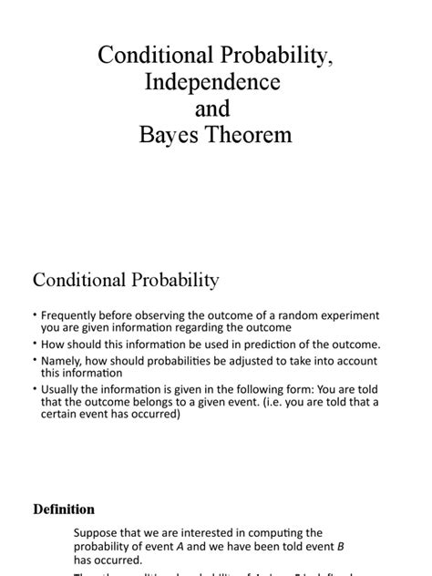 Image result for Bayes Theorem Conditional Probability