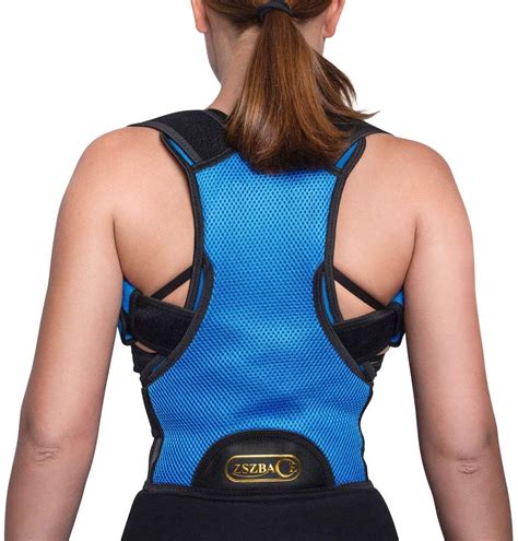 Back Support Belts Posture Corrector Back Brace Improves Posture and P ...
