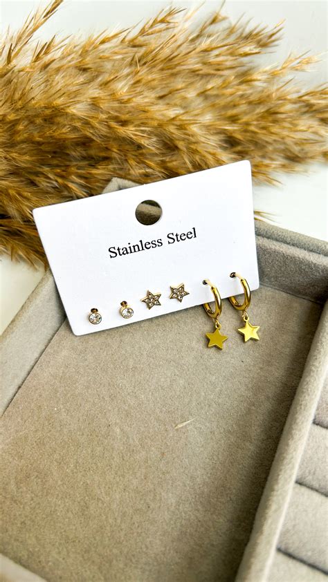Star multiple piercing combo – AllThingsPrettyByM