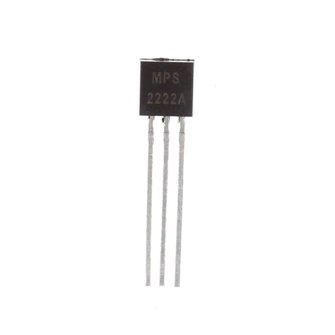 HUABAN MPS2222A NPN Transistor TO-92 40V 600MA 625mW 2222A Pack of 20 ...