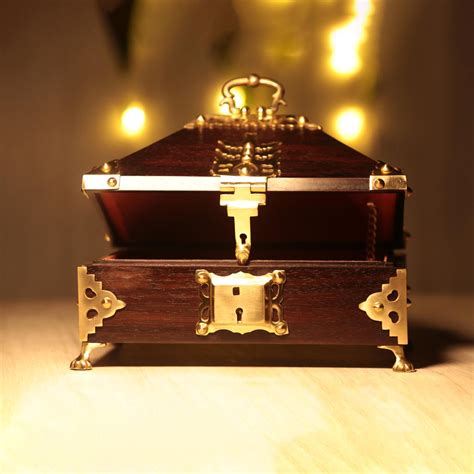 Hand Crafted Nettur Petti 10 x7 | Amadapetti | Ornament Box– CultureShoppe
