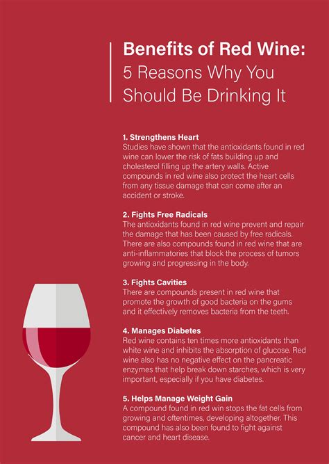 Health Benefits Of Red Wine