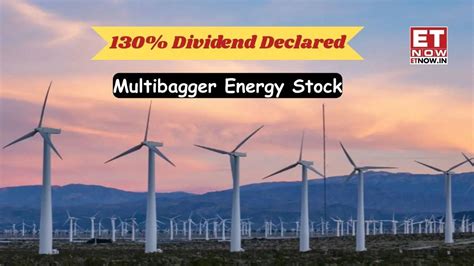 Multibagger Energy Stock: Rs 13 dividend DECLARED by BSE smallcap ...